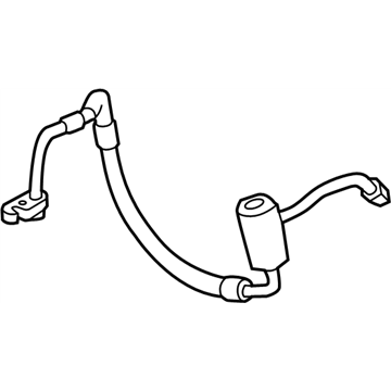 2012 Nissan Leaf A/C Hose - 92491-3NA0A