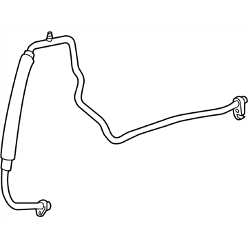 2012 Nissan Leaf A/C Hose - 92481-3NA0A