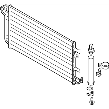 Nissan Leaf A/C Condenser - 92100-3NA0A