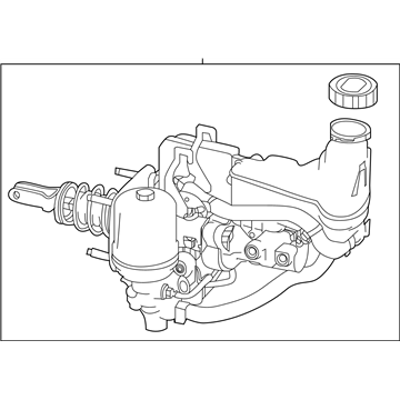 2018 Nissan Rogue Brake Master Cylinder - 46007-4BC7B