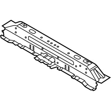 Nissan 74515-1GR0A Extension-Rear Floor,Front