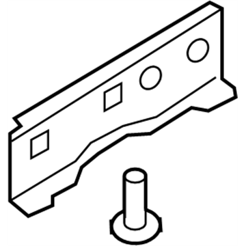 Nissan 84920-JB100 Finisher-Trunk,Rear