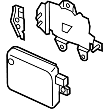 Nissan 284K1-6KA3A Sensor Assy-Side Obstacle Warning