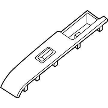 Nissan 82961-EZ20A Finisher-Power Window Switch,Rear LH