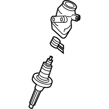 Nissan 49210-CF50A Gear Sub Assembly-Power Steering