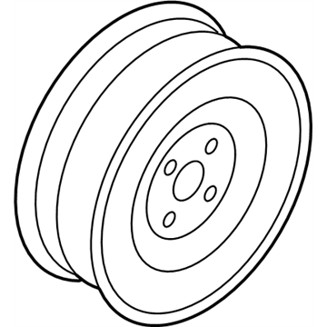 Nissan 40300-1FE0A Spare Tire Wheel Assembly