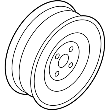 Nissan Cube Spare Wheel - 40300-1FE0A