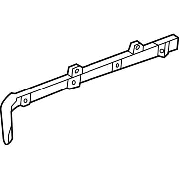 Nissan 77760-1JA0A Rail Assembly-Guide,Rear RH