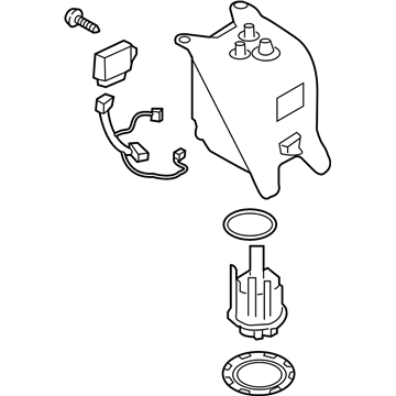 Nissan 20411-EZ40B Tank Complete-Urea