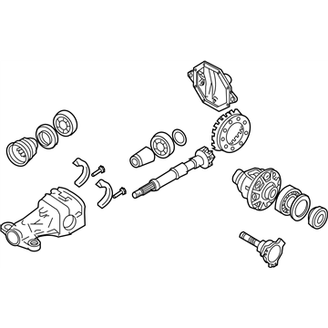 Nissan 38301-EG35B Final Drive Assembly