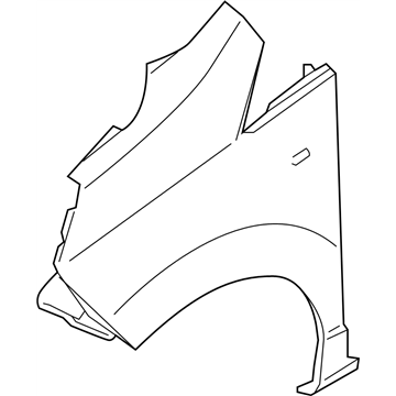 Nissan FCA00-3LMMC Fender-Front,RH