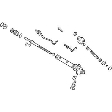 2001 Nissan Pathfinder Rack And Pinion - 49200-4W000