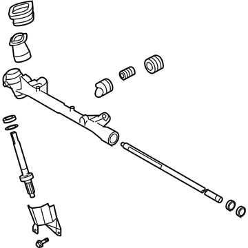 2008 Nissan Versa Rack And Pinion - 48010-EM30A