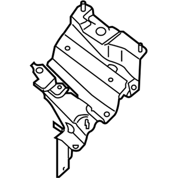 Nissan 75861-JA700 Bracket-Power Head