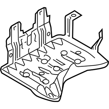 2007 Nissan Murano Battery Tray - 64860-CA000