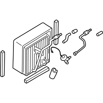 Nissan 27280-9E000 Evaporator Assy-Cooler