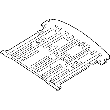 Nissan 74512-7B030 Floor Re Front