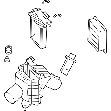 Nissan 16500-JF00B Air Cleaner Assembly