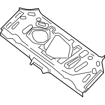 2019 Nissan Sentra Floor Pan - G4512-EM3MA