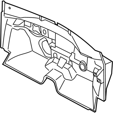 Nissan 67900-3TA0D INSULATOR Dash Center