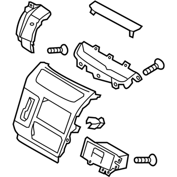 Nissan 68260-1JA1A Lid Cluster