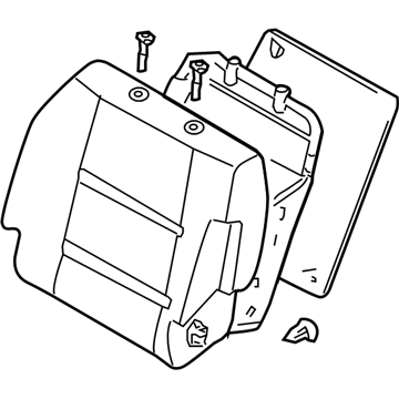 Nissan 87600-9FR6C Back-Seat RH