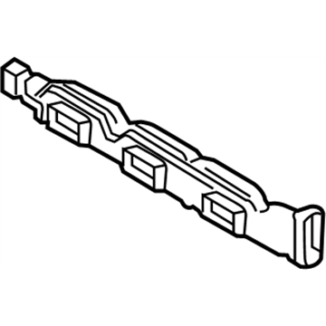 Nissan 295S4-3JV0A Air Duct-Extraction,Battery