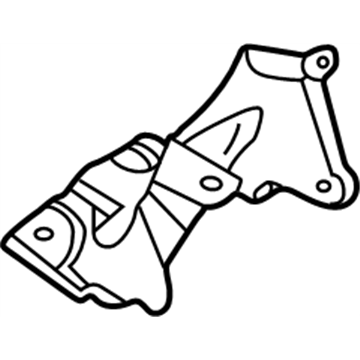 Nissan 74520-2Y000 Support Assembly Rear Seat Back