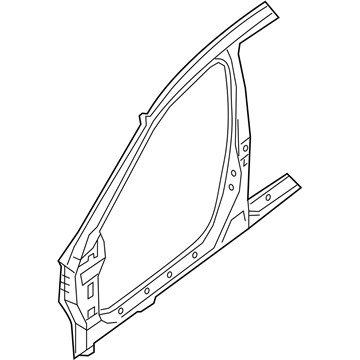 Nissan G6022-3YUMA Body-Side Outer, RH