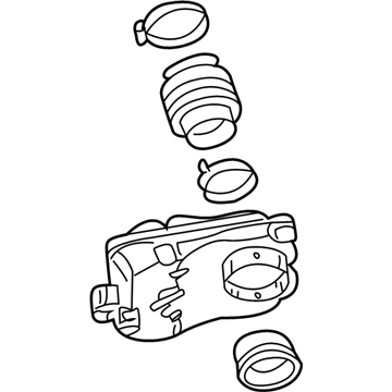 2003 Nissan Maxima Air Duct - 16576-5Y700