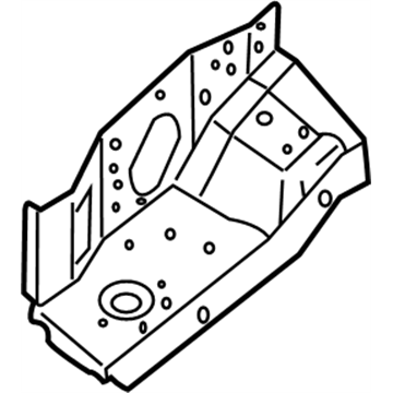 Nissan 64130-7B030 Hoodledge-Lower,Front RH