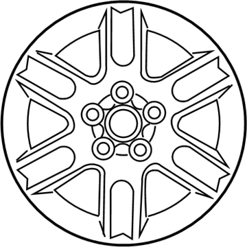 2005 Nissan Quest Spare Wheel - 40300-5Z000