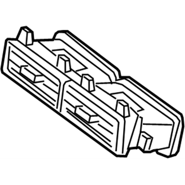 Nissan 68750-6AV0A Ventilator Assy-Center,RH