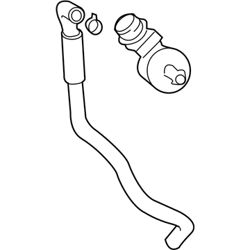 Nissan 14912-JK22A Hose EVAPO CANISTER-A