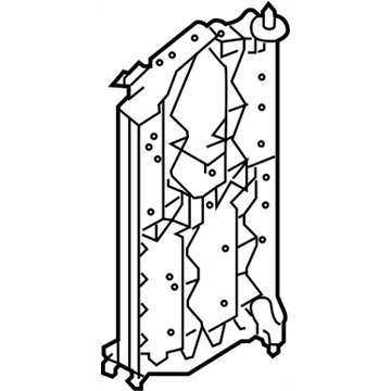 Nissan 21494-DF40A Plate-Air Guide