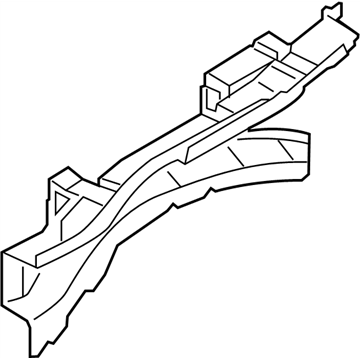 Nissan F4181-3YMMA Reinforcement-Hoodledge,LH