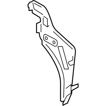 Nissan 64191-1KA0A Connector-HOODLEDGE LH