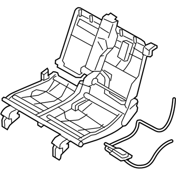 Nissan 88060-1LB0A Frame And Power Unit