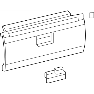 Nissan 68500-1PA0A Box-Glove