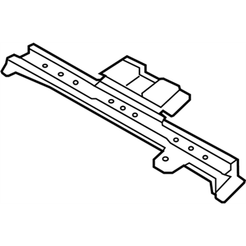 Nissan 75650-1FC0A Member Assembly-Rear Cross Center