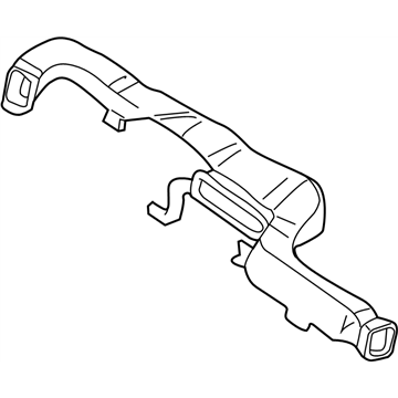 Nissan 27860-2Y900 Duct-Ventilator,Center