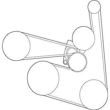 Nissan Altima Serpentine Belt - 11720-JA80A