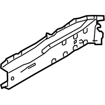 Nissan 76457-CA000 Extension - SILL Inner, LH