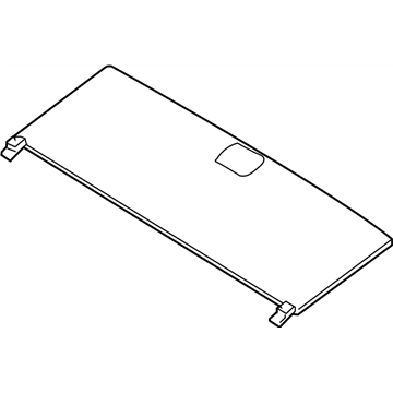 Nissan 84921-7S000 Board Assembly-Luggage Floor