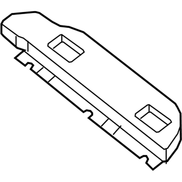 Nissan 84907-3KA0D FINISHER Assembly-Luggage Floor, LH