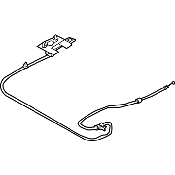 2006 Nissan 350Z Door Latch Cable - 84691-CF00A