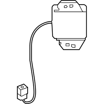 Nissan 28212-3JA0A Antenna Assy-Telephone