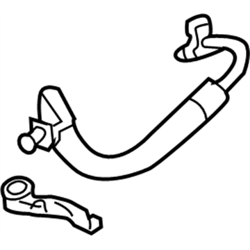 Nissan 92490-EV00A Hose-Flexible,High