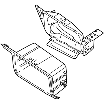 Nissan 93733-7S200 Box Assembly - Outer