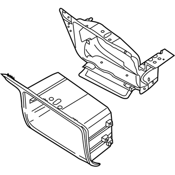 Nissan 93733-7S205 Box Assembly - Outer